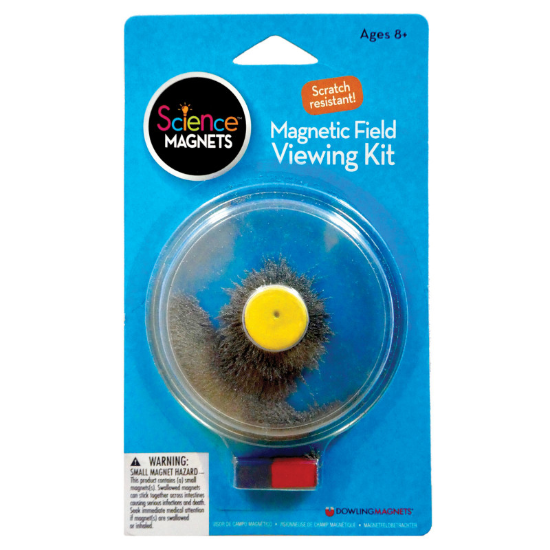 Magnetic Field Viewing Kit with Sealed Steel Filings