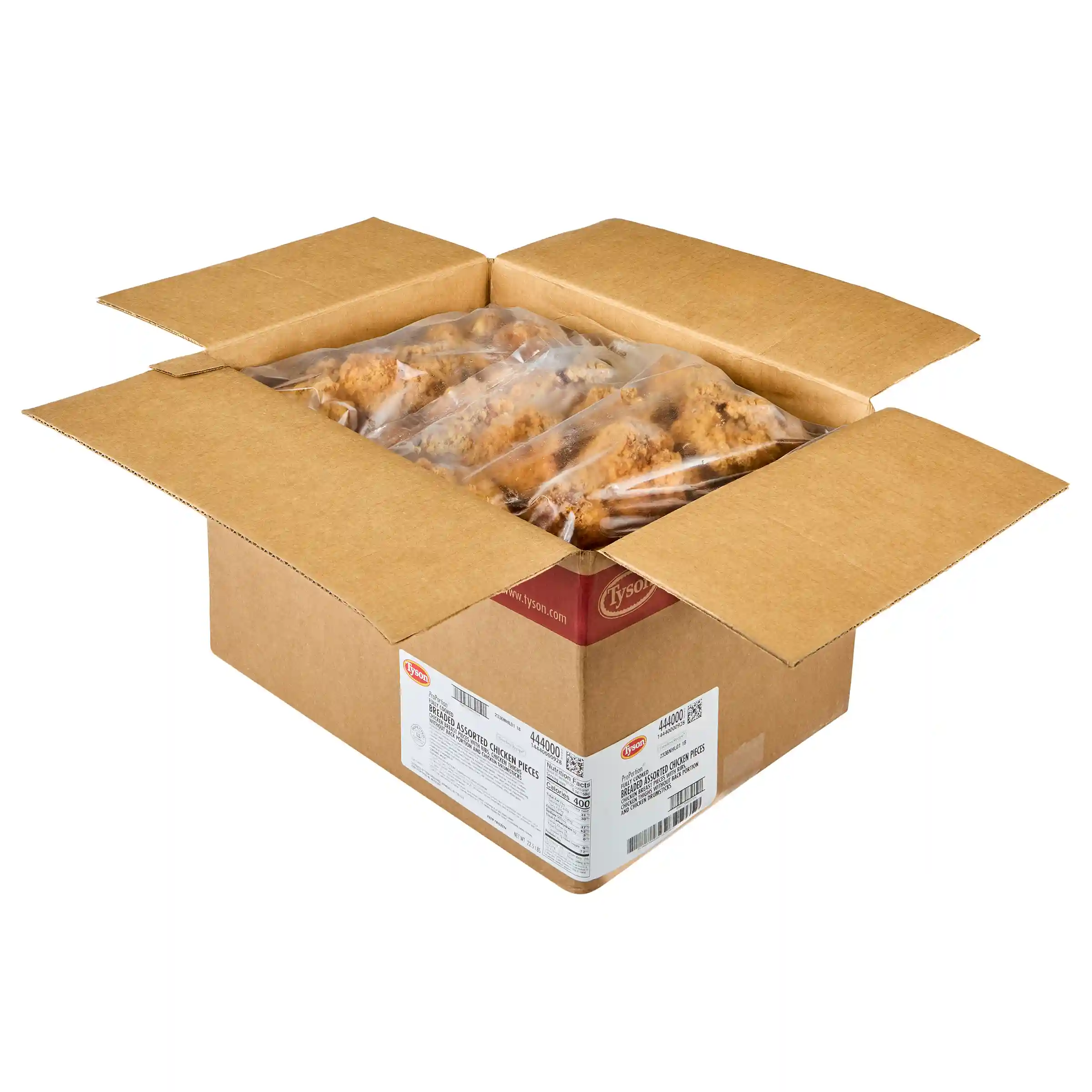 Tyson® ProPortion® Timeless Recipe® Fully Cooked Breaded, Assorted Chicken Pieces_image_4