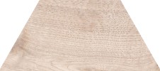60 Degrees Wood Light 4×9 Trapezium Field Tile Matte