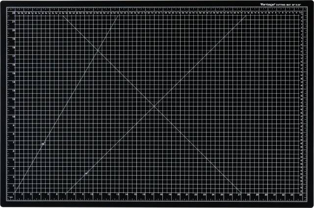 Dahle’s Vantage® Self-Healing Cutting Mats are extremely durable and provide 1/8” of work surface protection.