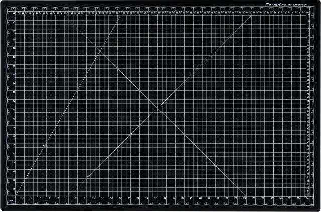 Dahle’s Vantage® Self-Healing Cutting Mats are extremely durable and provide 1/8” of work surface protection.