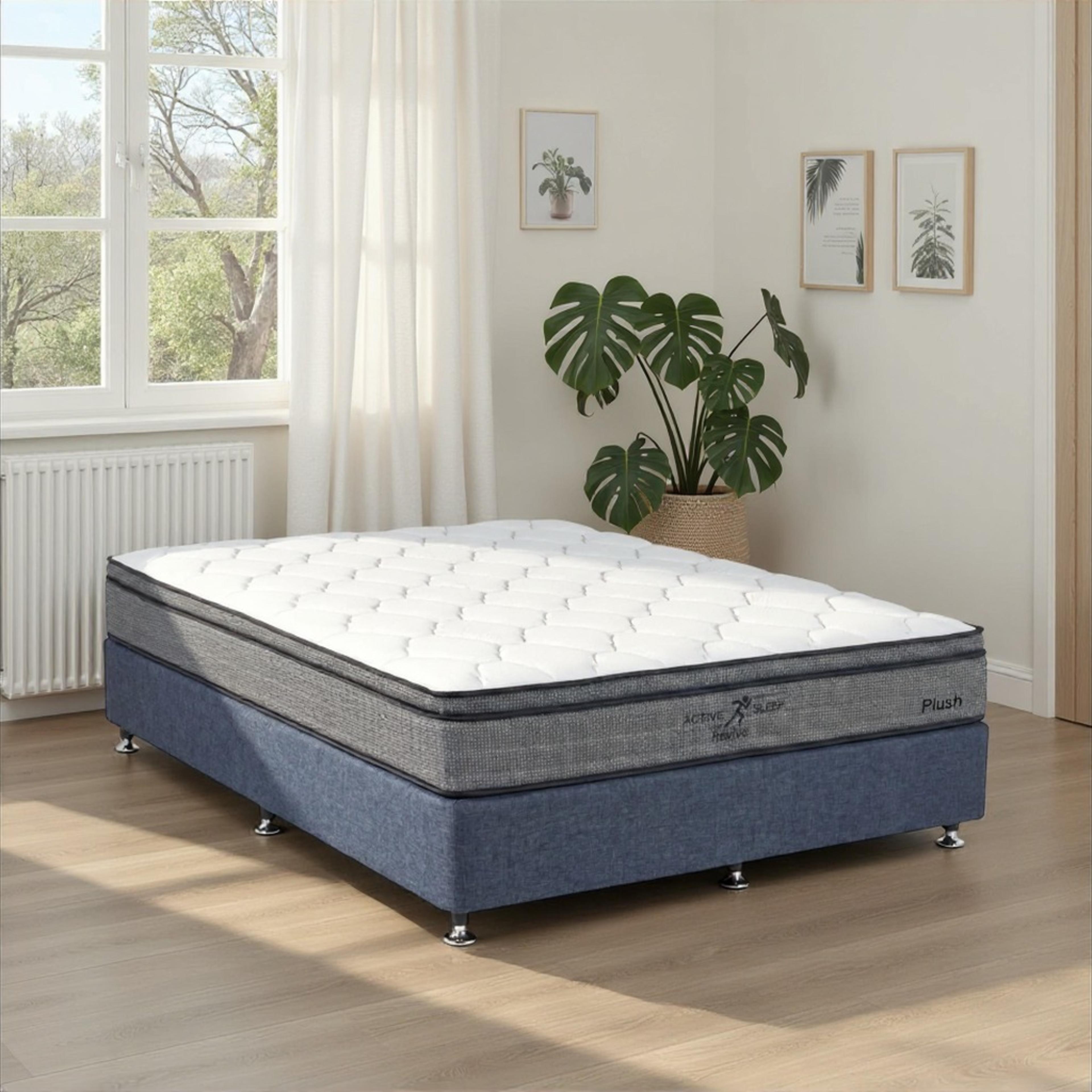 Lifestyle image of the Active Sleep Revive Mattress, Plush from Forty Winks