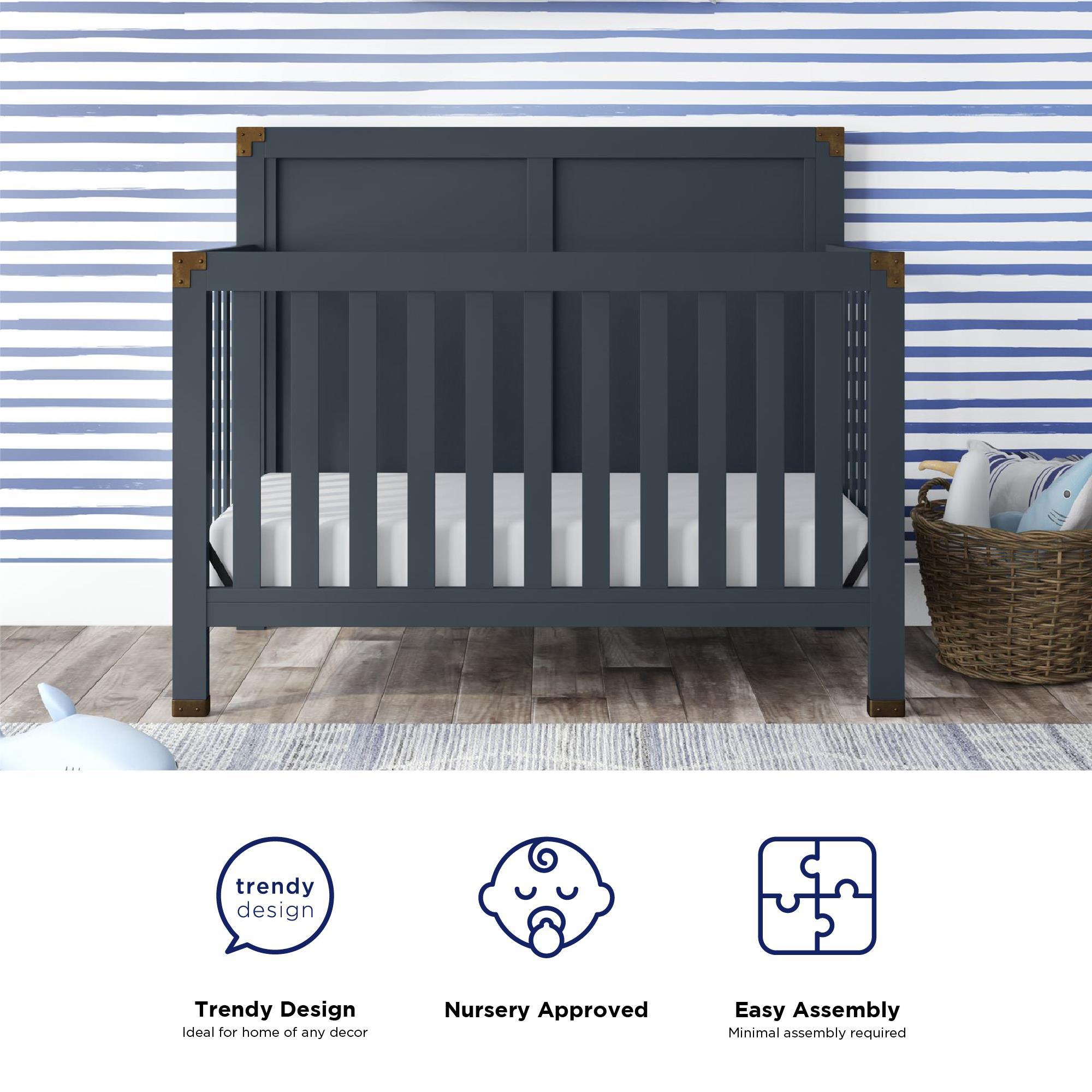 Baby Relax Miles 5-in-1 Convertible Crib