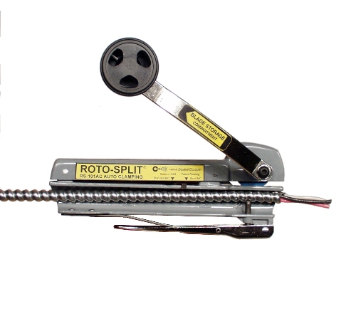 Seatek Co. Inc. RS-101AC Clamping Armor Stripper Cable Cutter for 14/2 ...