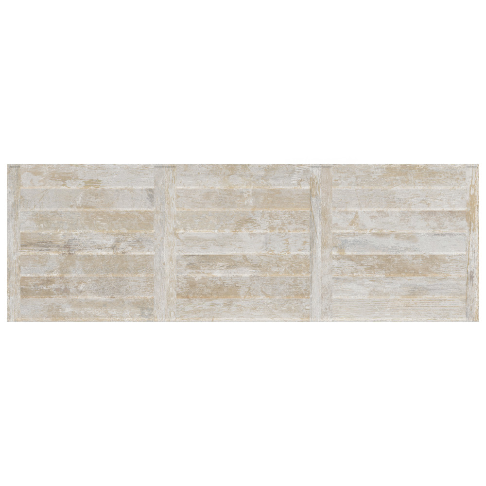 Habanera Decor Beige 11-7/8 in. x 35-1/2 in. Ceramic Wall Tile