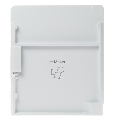 ICE BOX DOOR W/ GASKET AND LATCH - WHITE