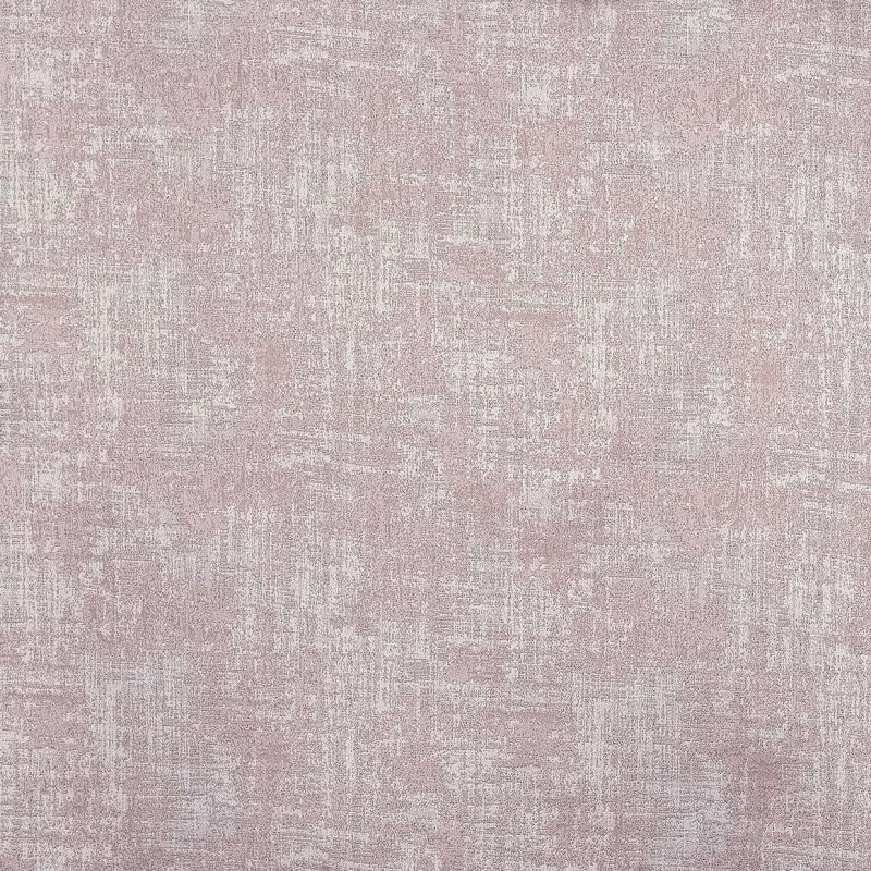 Textured muted-pink wallpaper with crosshatched, chalky pattern covering the entire wall; flat even lighting highlights subtle fabric-like texture, no windows, furniture, or other features visible.