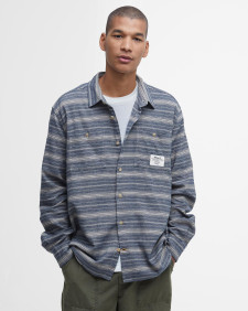 Hesledon Relaxed Long-Sleeved Shirt Classic Navy