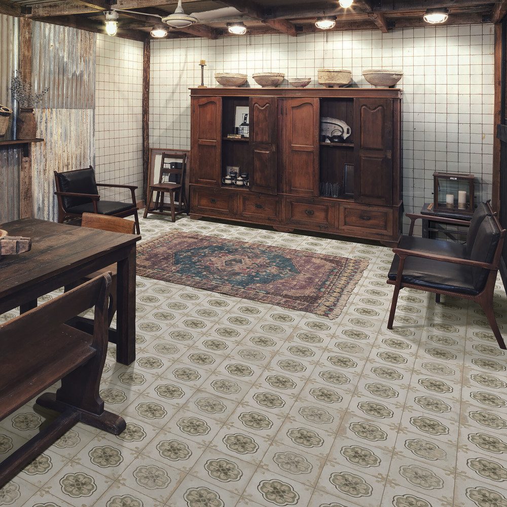 Kings Porto Flavia 17-5/8 in. x 17-5/8 in. Ceramic Floor and Wall Tile