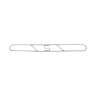 Boardwalk, Zinc Plated, 60", Clip-On Dust Mop Frame