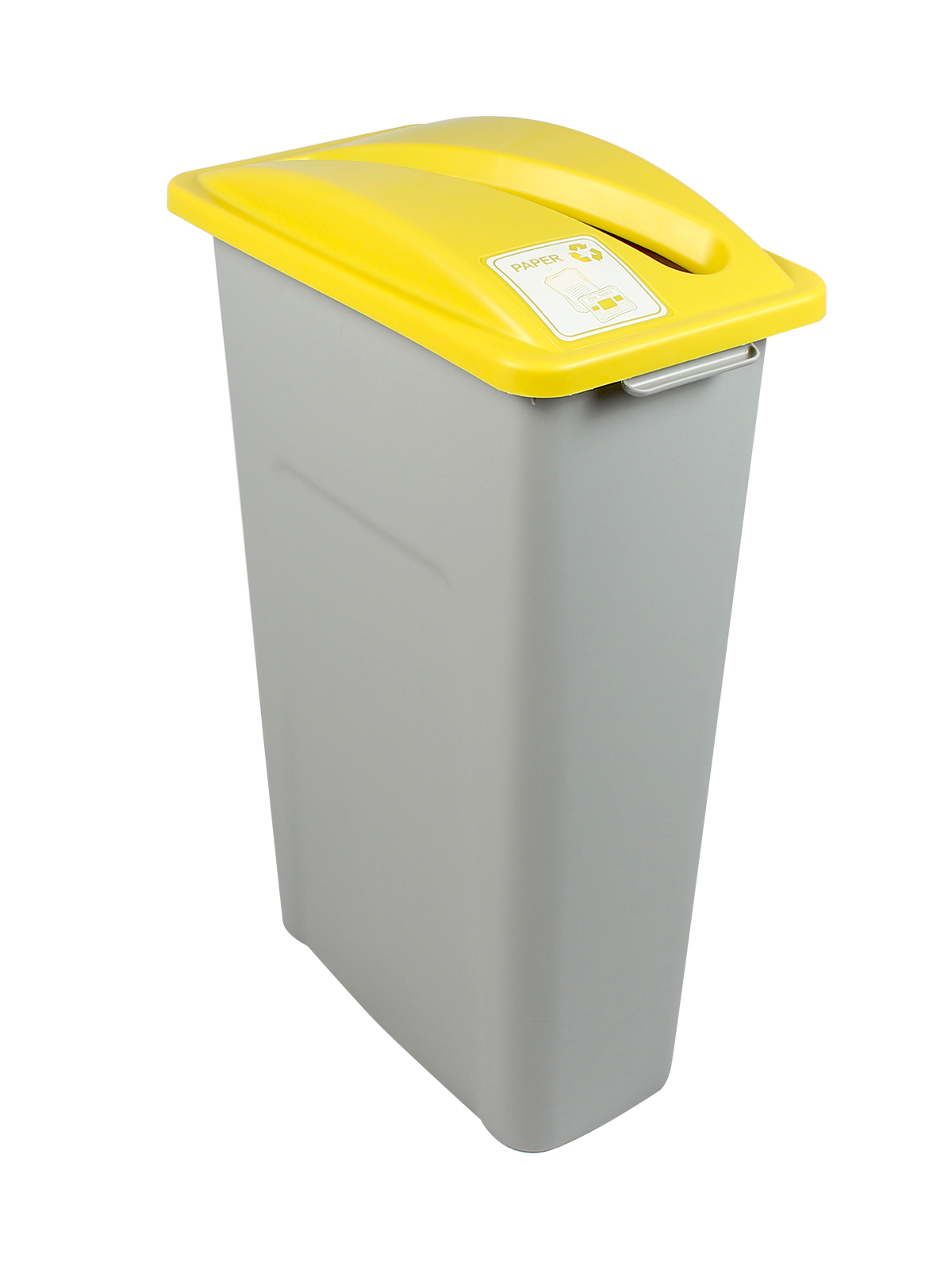 WASTE WATCHER – Single – Kit – Paper – Slot – Grey-Yellow