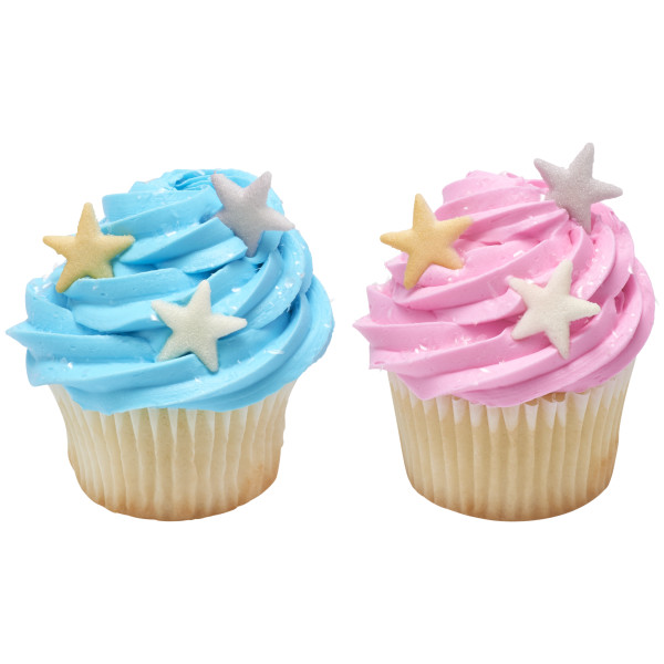 Shimmer Stars Assortment Dec-Ons® Decorations