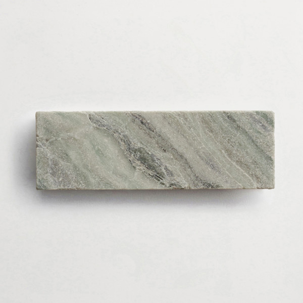 lapidary: girata | baguette | jade green | tumbled 