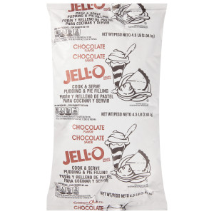 JELL-O Chocolate Pudding & Pie Filling, 72 oz. (Pack of 6) image