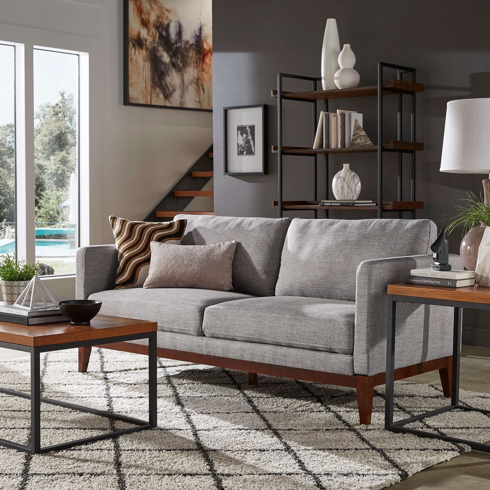 Linen Upholstered Sofa