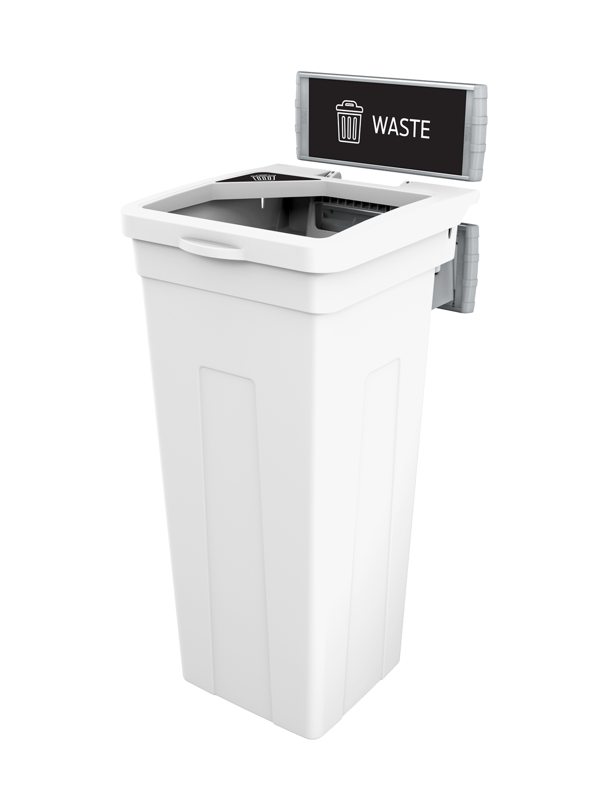 RISE – Single – Kit – Waste – Full – White