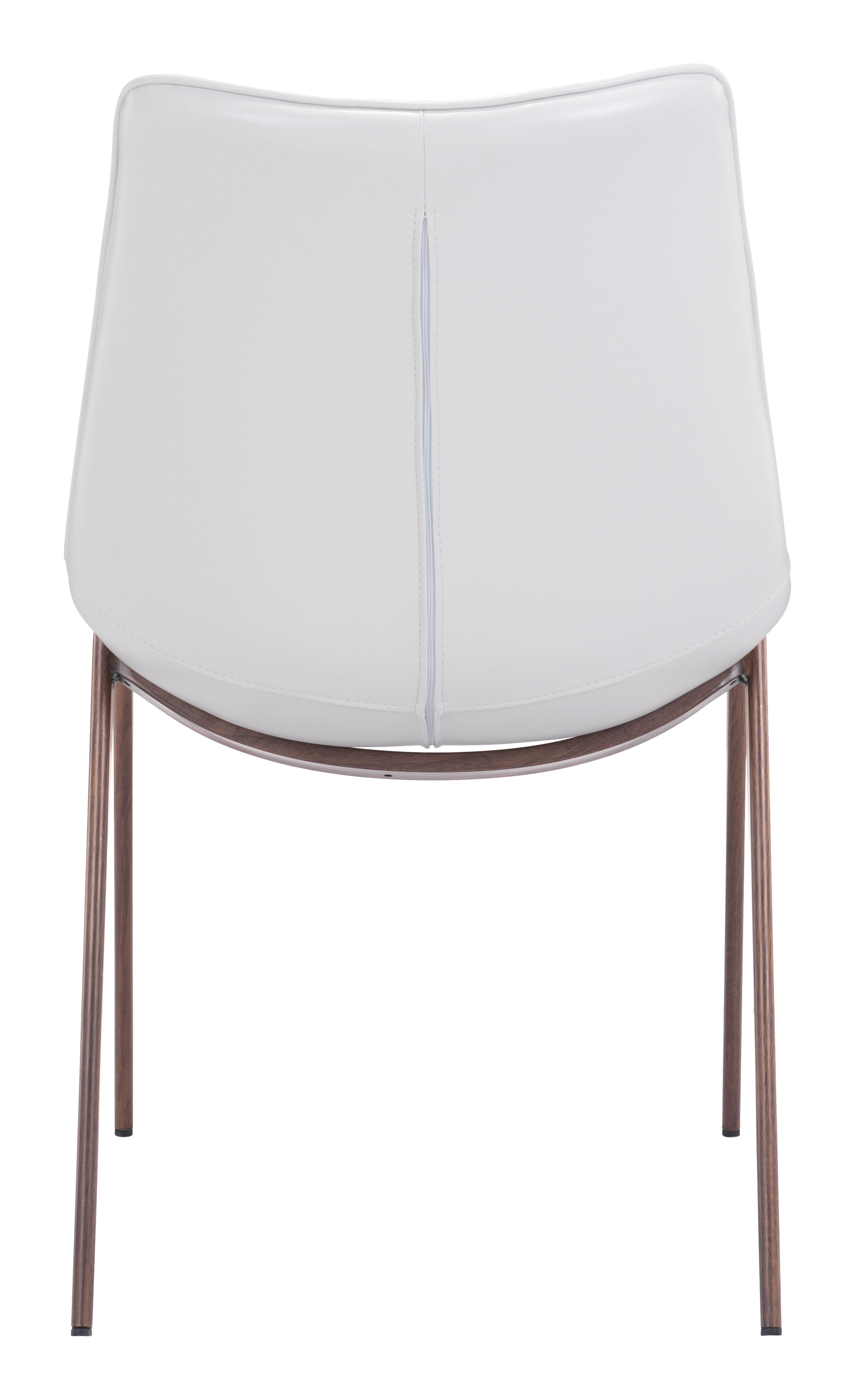 Magnus Dining Chair (Set of 2) White & Walnut product image