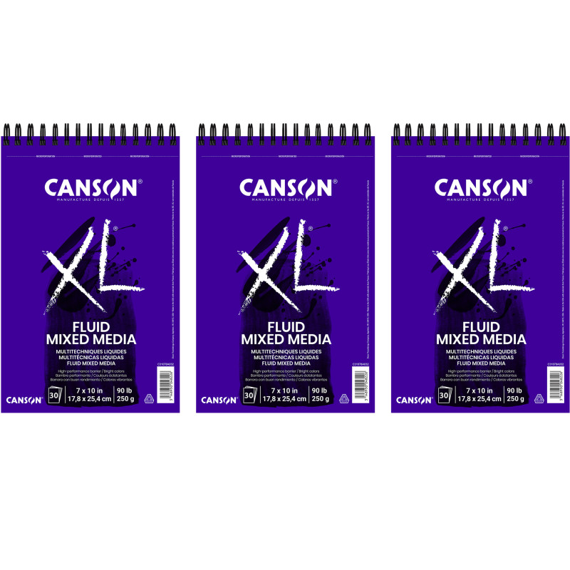 Canson XL aquarel papier pad 18 x 24 inch, 30 vellen