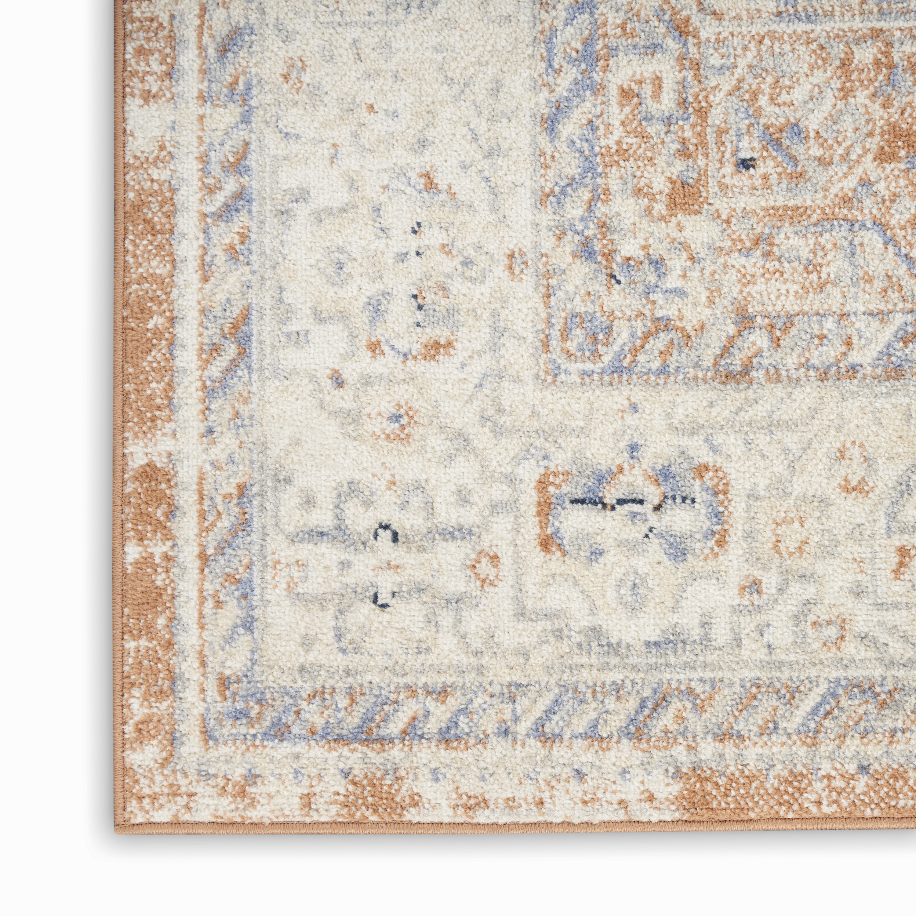Nourison Nourison Essentials Persian 2'2" x 14 Beige Blue Vintage Rug