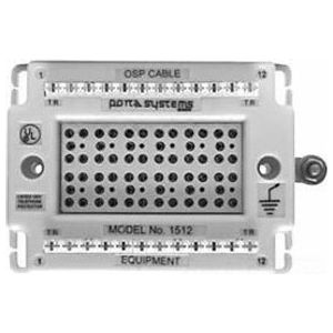 Five-pin Protector Packs with Gas tube, 12 Pair