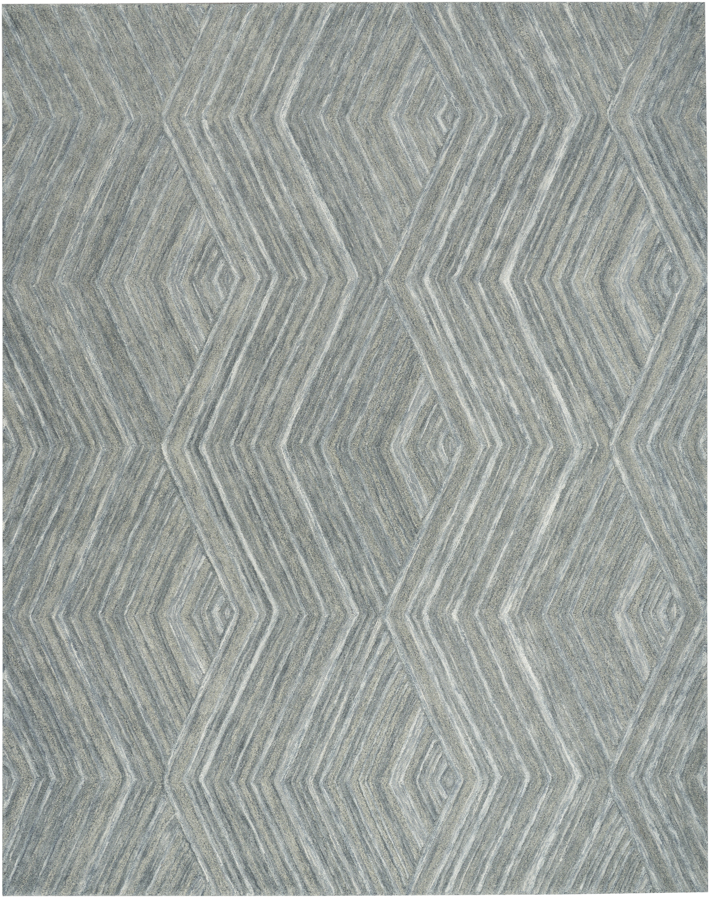 Nourison Graceful 8'6" x 11'6" Blue Modern Indoor Rug