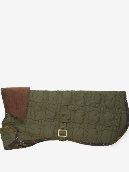 Dog Bone Quilted Dog Coat