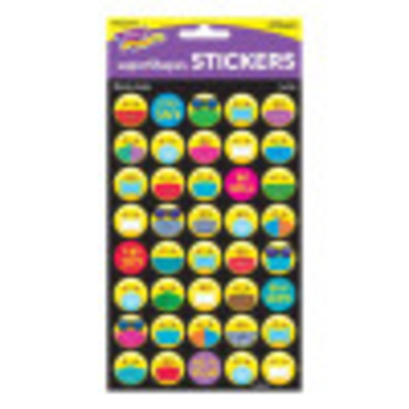 Mask-mojis Large superShapes Stickers, 320 ct.