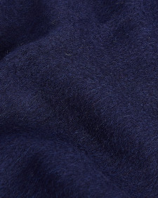 Plain Lambswool Scarf Classic Navy