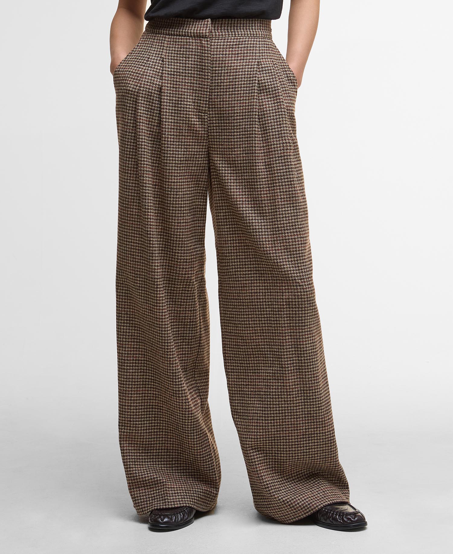 Pantaloni in lana Sophia dalla vestibilità leggermente aderente image number 1