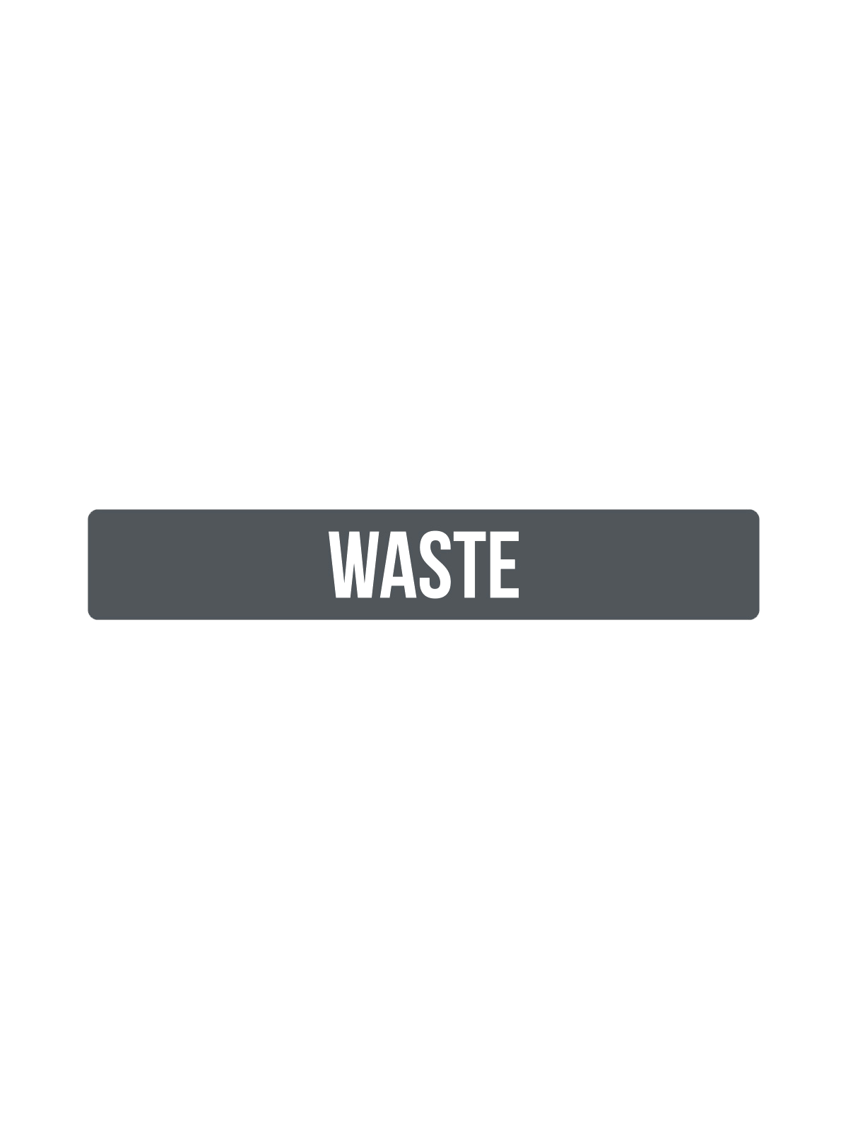 FUSION – Label – Hd Front-Load – Waste – Dark Grey