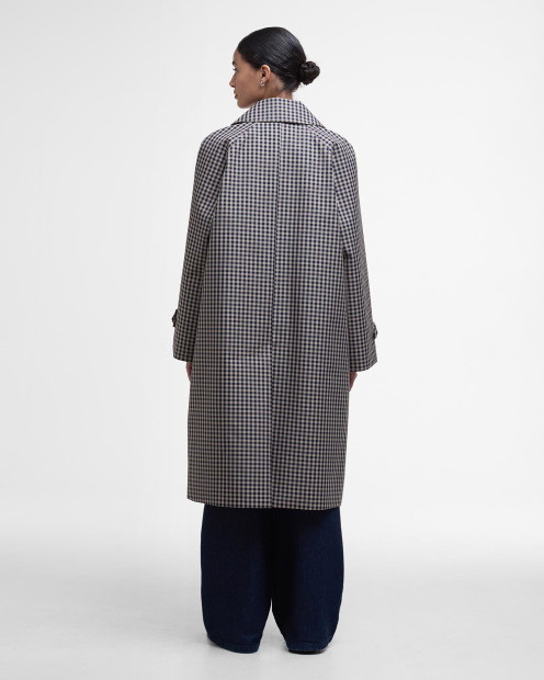 Nadine Checked Showerproof Car Coat