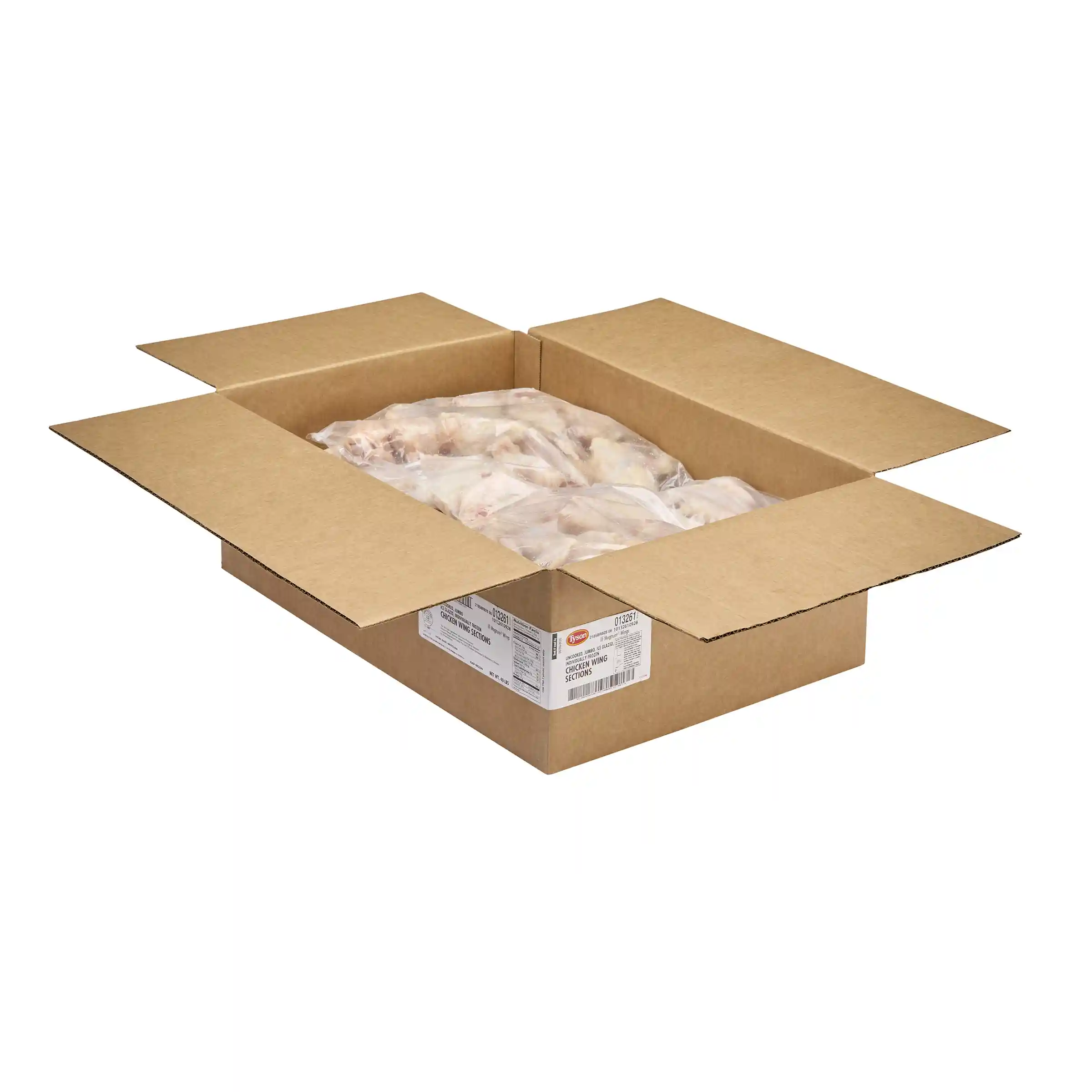 Tyson® Magnum® All Natural* Uncooked Unbreaded IF Bone-In Chicken Wing Sections, Jumbo_image_4