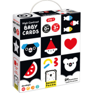 High Contrast Baby Cards, 0-3+ Months
