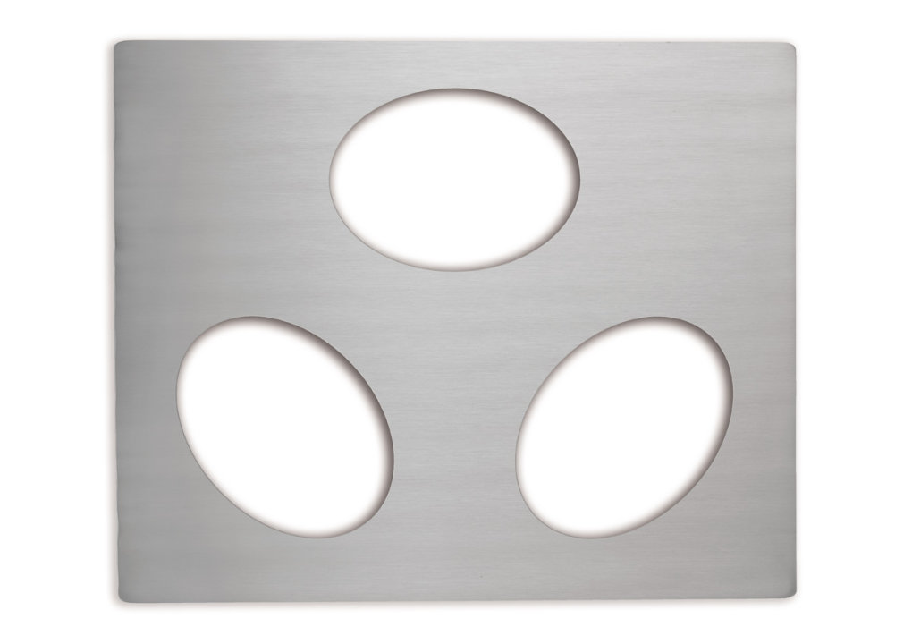 Miramar® Stainless Steel Double Well Templates