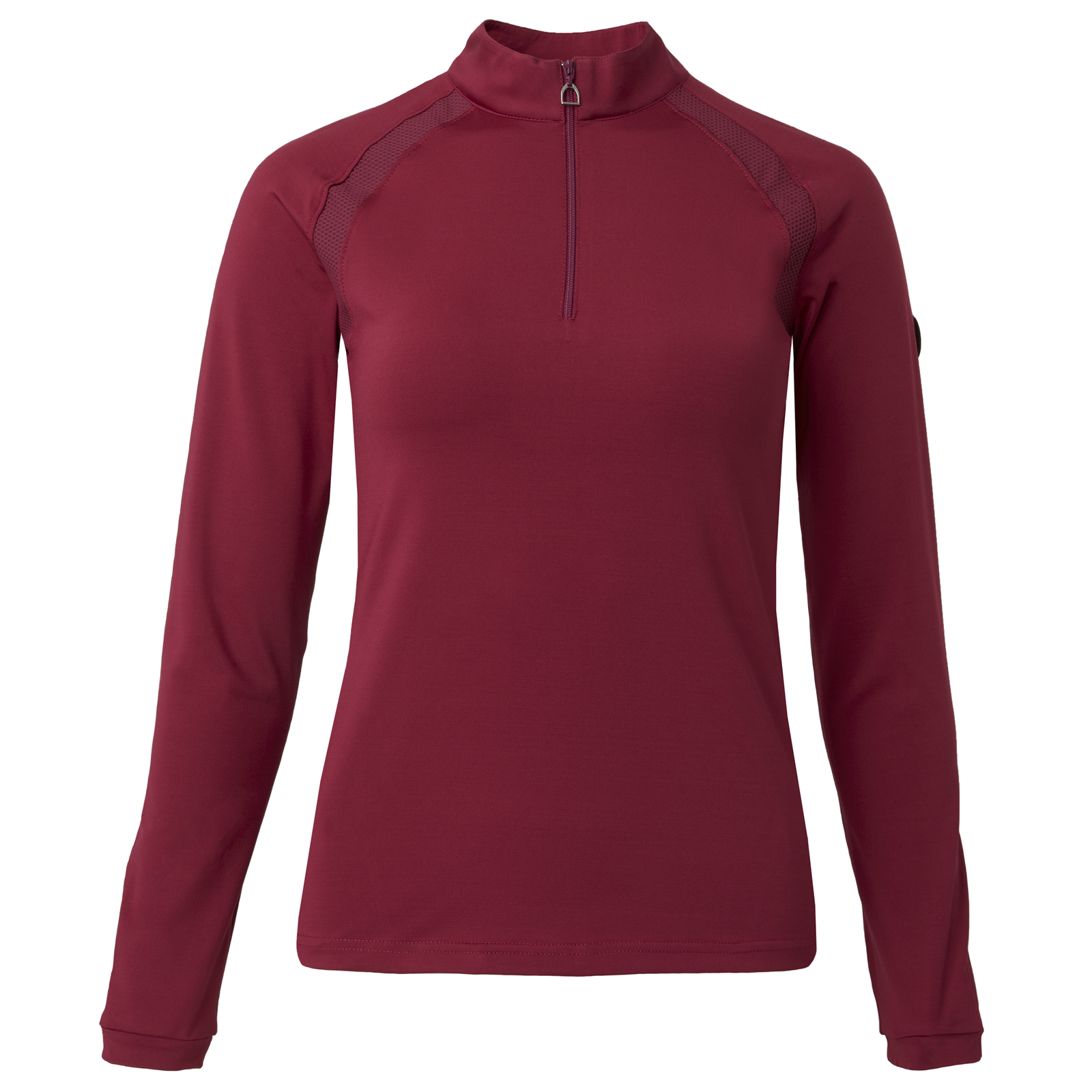 Horze Mia Womens Long Sleeved Training Polo Shirt