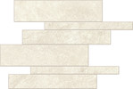 Hero Snow 12×12 Linear Mosaic