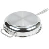 12 ½-inch Intrigue® stainless steel frying pan with Ceramiguard® II nonstick coating