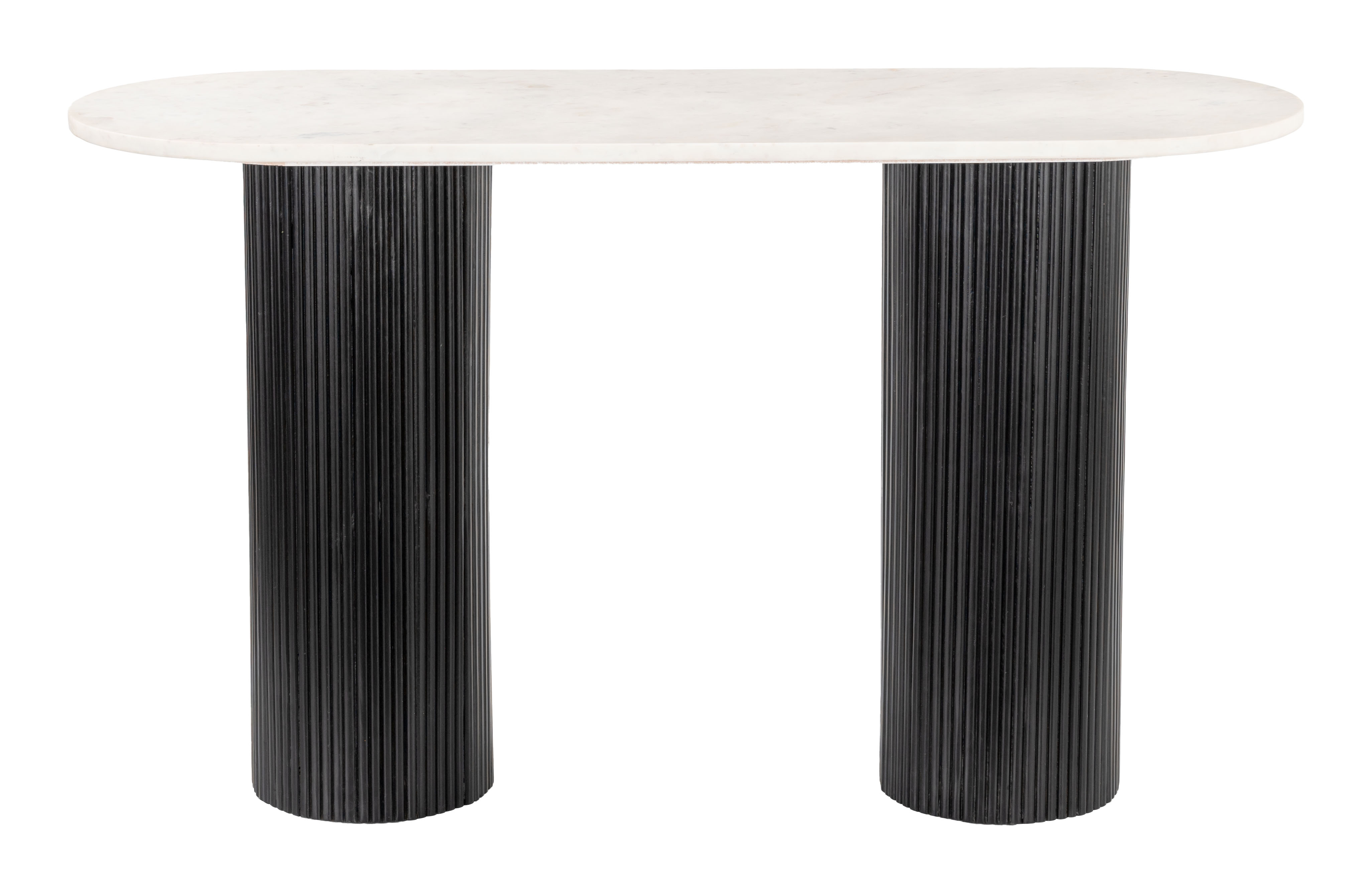 Izola Console Table White & Black product image