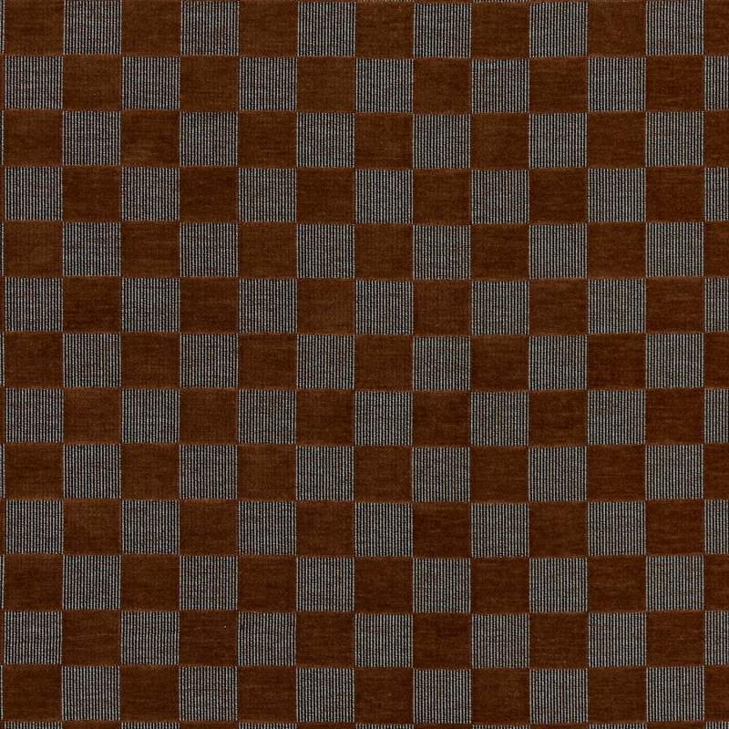 Checkerboard Brick Curtains