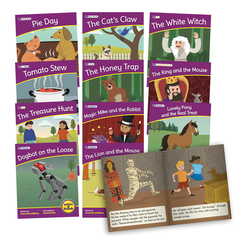 Decodable Readers: Letters & Sounds Phase 5 Set 2 Fiction