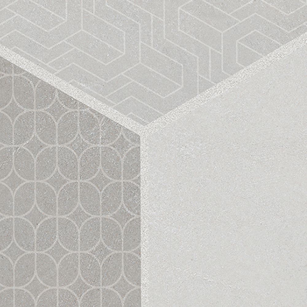 Panama Hex Diamond Deco 8-5/8 in. x 9-7/8 in. Porcelain Floor and Wall Tile