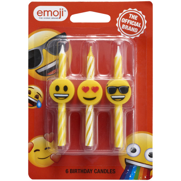 emoji™ Icon Licensed Candles