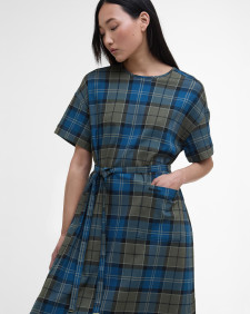 Matilda Tartan Maxi Dress Dundee Tartan