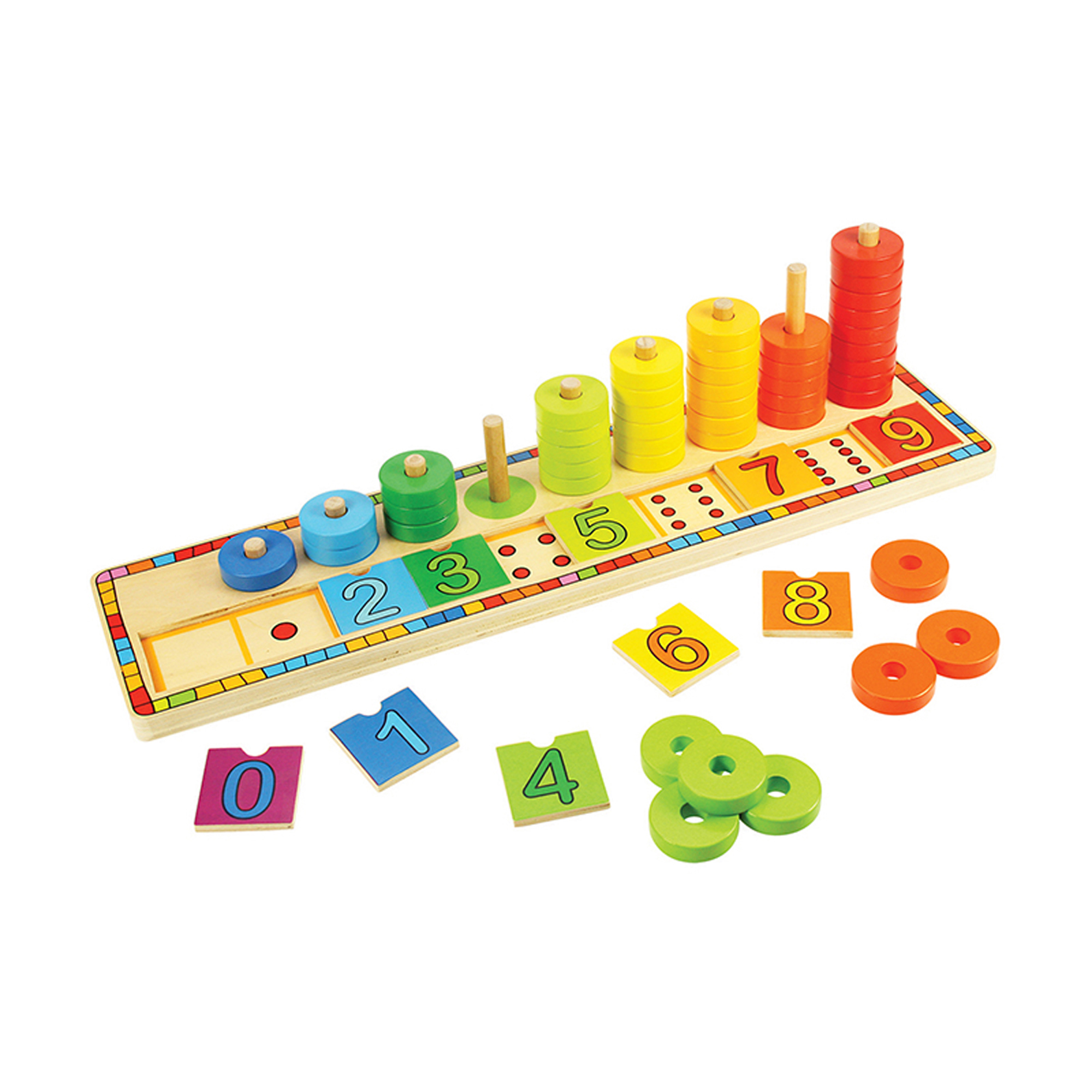 Bigjigs Toys Learn to Count Puzzle image number null