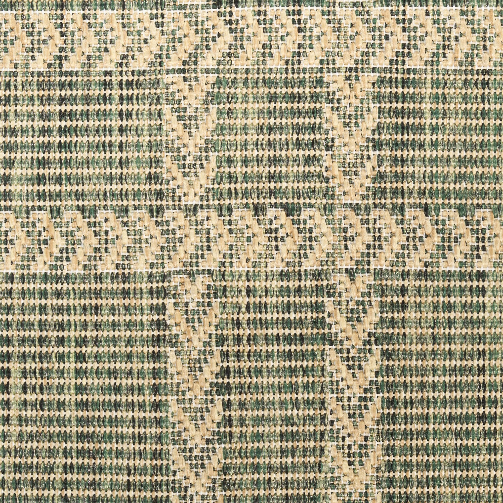 Nourison Horizon Indoor/Outdoor 9' x 12' Green Modern Rug