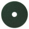 Hillyard, Trident Scrubbing Round Floor Pad, 21", Green