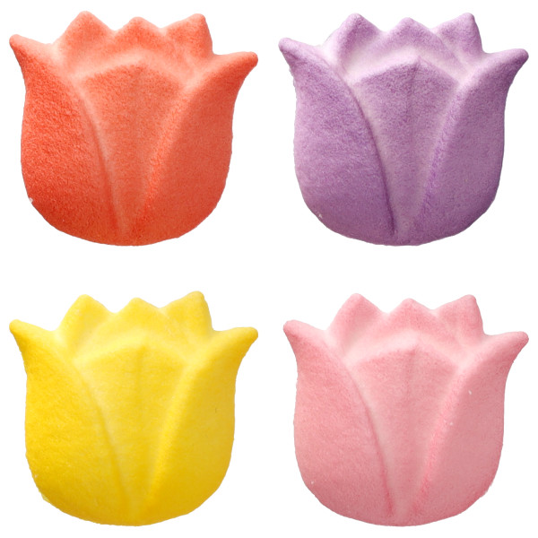 Medium Tulips Assortment - Red 3 Free Dec-Ons® Decorations