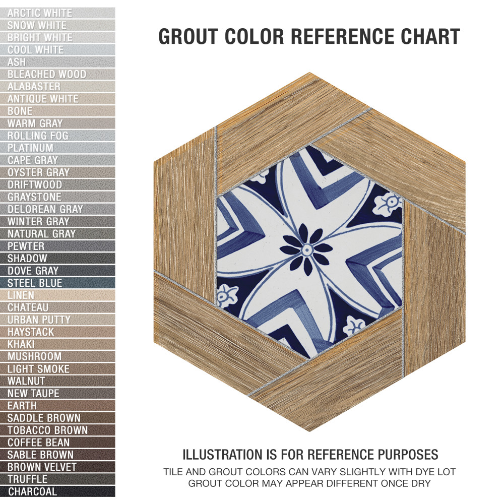 Gador Hex 9-1/8 in. x 10-1/2 in. Porcelain Floor and Wall Tile