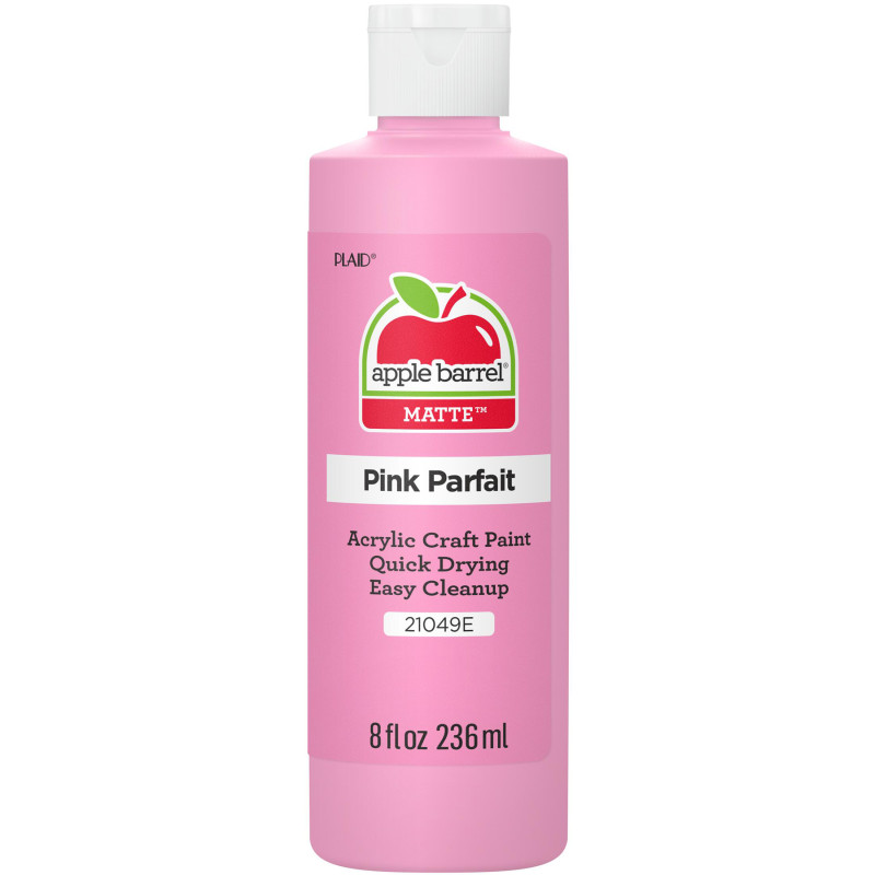 Acrylic Paint Matte, 8oz., Pink Parfait