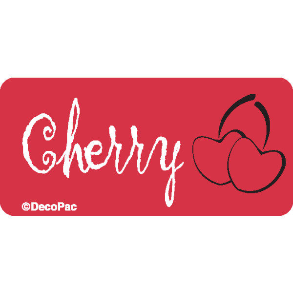 Cherry Promotional Label